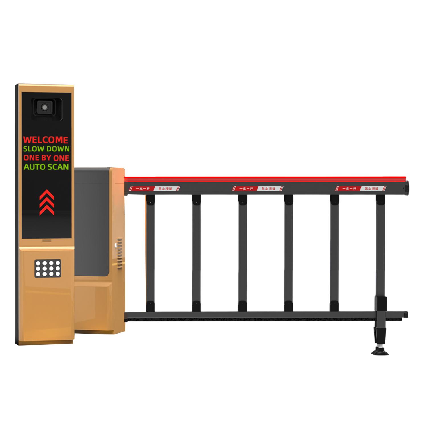 Unmanned Parking Garage LPR Terminal wit