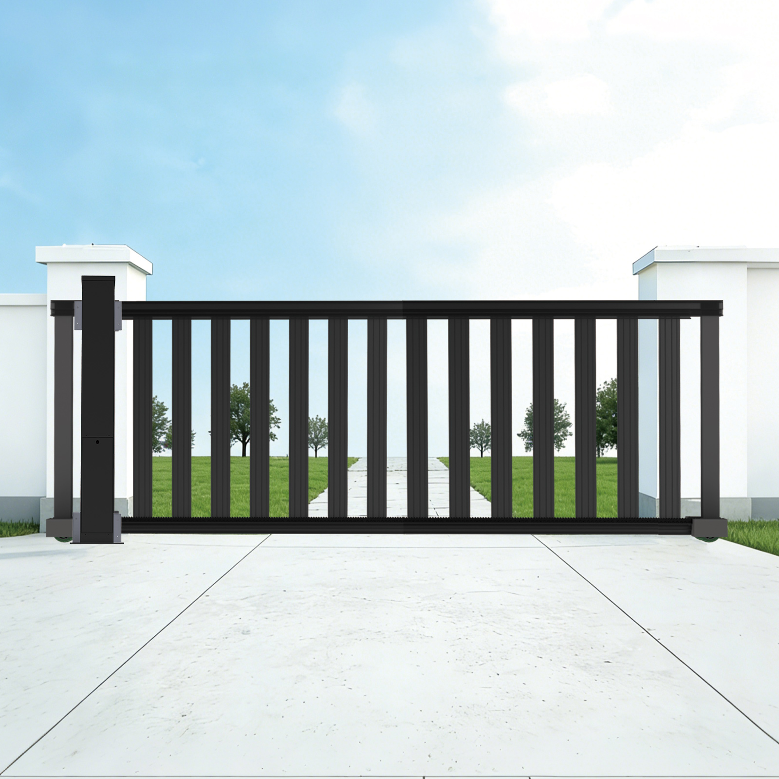Professional Modern Villa Sliding Gate M